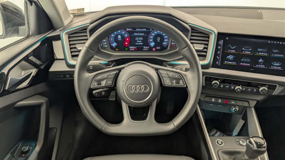 Audi A1 Sportback 30 TFSI 116 ch BVM6 Design Blanc Glacier/ Toit Noir