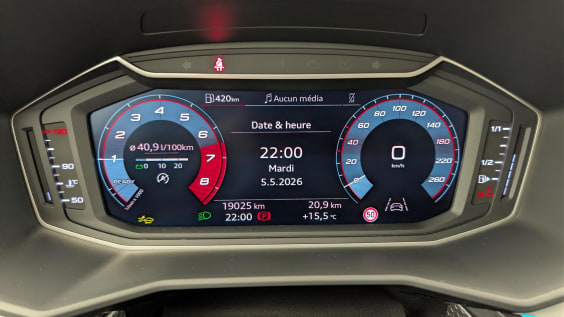 Audi A1 Sportback 30 TFSI 116 ch BVM6 Design Blanc Glacier/ Toit Noir