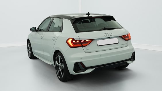 Audi A1 Sportback 30 TFSI 116 ch BVM6 Design Blanc Glacier/ Toit Noir