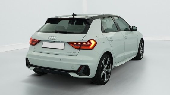 Audi A1 Sportback 30 TFSI 116 ch BVM6 Design Blanc Glacier/ Toit Noir