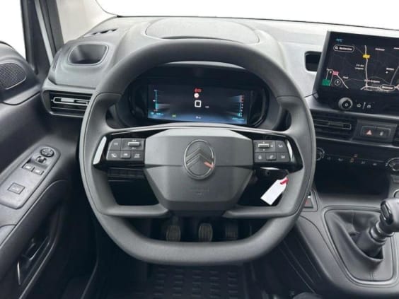 Citroën Berlingo 1.5 BlueHDi S&S 100CH  FOURGON M 650KG 3 PLACES + PACK PREMIUM CONNECT + PLANCHER BOIS Blanc