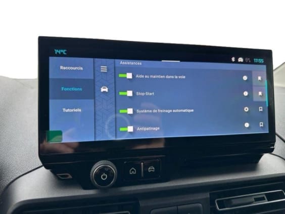 Citroën Berlingo 1.5 BlueHDi S&S 100CH  FOURGON M 650KG 3 PLACES + PACK PREMIUM CONNECT + PLANCHER BOIS Blanc