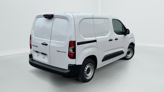 Citroën Berlingo 1.5 BlueHDi S&S 100CH  FOURGON M 650KG 3 PLACES + PACK PREMIUM CONNECT + PLANCHER BOIS Blanc