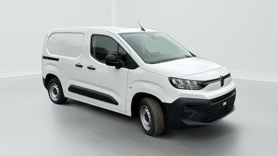 Citroën Berlingo 1.5 BlueHDi S&S 100CH  FOURGON M 650KG 3 PLACES + PACK PREMIUM CONNECT + PLANCHER BOIS Blanc