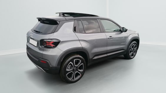 Jeep Avenger 1.2 T3 E-HYBRID 110 BVR SUMMIT Gris Granite + Toit Noir