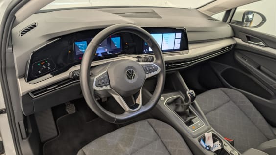 Volkswagen GOLF 8 2.0 TDI SCR 115 BVM6 LIFE Blanc Pur