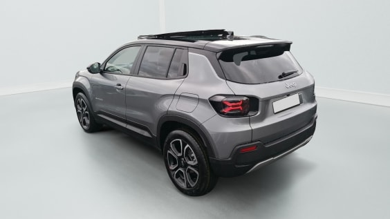 Jeep Avenger 1.2 T3 E-HYBRID 110 BVR SUMMIT Gris Granite + Toit Noir