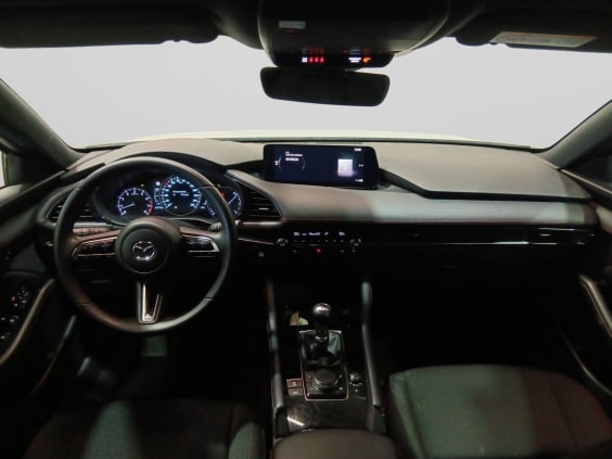 Mazda MAZDA3 5 PORTES 2025 Mazda3 5 portes 2.5L e-SKYACTIV-G M Hybrid 140 ch BVM6 Homura Ceramic White