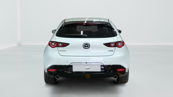 Mazda MAZDA3 5 PORTES 2025 Mazda3 5 portes 2.5L e-SKYACTIV-G M Hybrid 140 ch BVM6 Homura Ceramic White