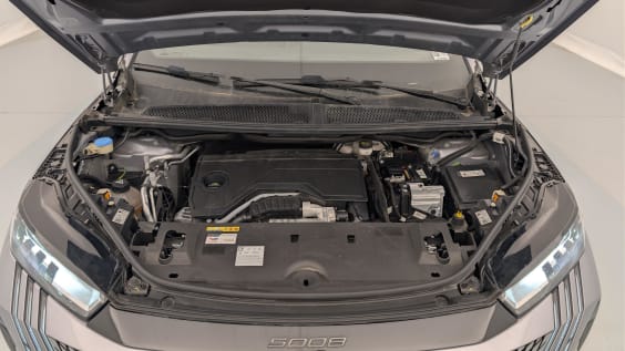 Peugeot 5008 Hybrid 136 e-DCS6 Allure Gris Artense