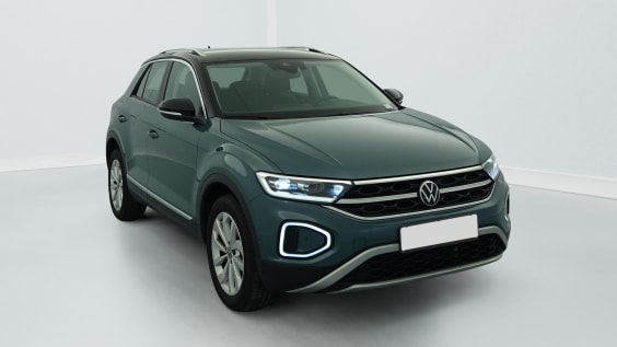 Volkswagen T-roc 1.0 TSI 116 START/STOP BVM6 STYLE Bleu Pétrole / Toit Noir (Z3a1)