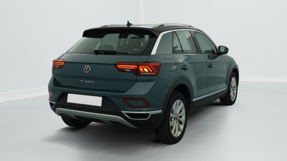 Volkswagen T-roc 1.0 TSI 116 START/STOP BVM6 STYLE Bleu Pétrole / Toit Noir (Z3a1)