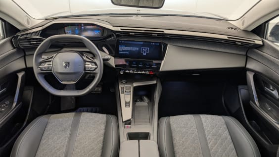 Peugeot 408 Hybrid 136 e-DCS6 Allure gris artense