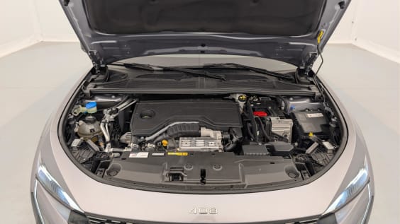 Peugeot 408 Hybrid 136 e-DCS6 Allure gris artense