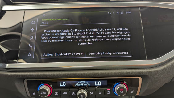 Audi Q3 35 TDI 150 ch S tronic 7 Design Noir Mythic
