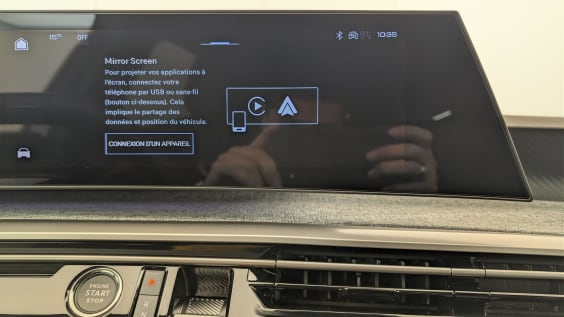 Peugeot 5008 HYBRID 145 CH E-DCS6 ALLURE Gris Artense