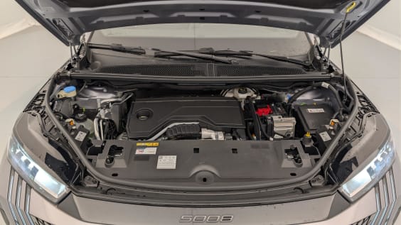 Peugeot 5008 HYBRID 145 CH E-DCS6 ALLURE Gris Artense