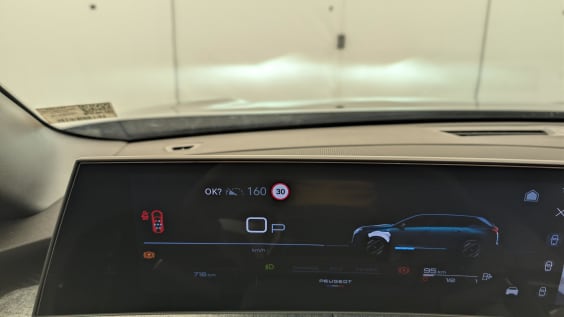 Peugeot 5008 HYBRID 145 CH E-DCS6 ALLURE Gris Artense