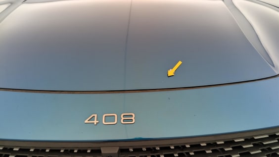 Peugeot 408 Hybrid 136 e-DCS6 Allure Bleu Obsession