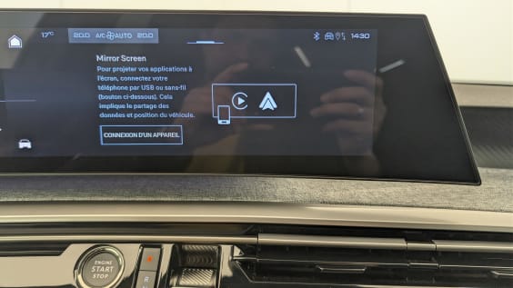 Peugeot 5008 HYBRID 145 CH E-DCS6 ALLURE Bleu Ingaro