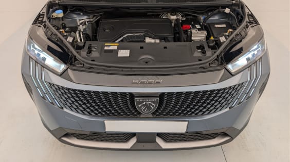 Peugeot 5008 HYBRID 145 CH E-DCS6 ALLURE Bleu Ingaro