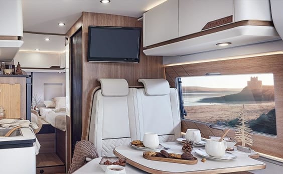 Campérêve MAGELLAN 540 AIR SAPHIR PEUGEOT BOXER 2.2L 140 CV - BVA8 Gris Artense