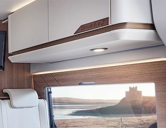 Campérêve MAGELLAN 540 AIR SAPHIR PEUGEOT BOXER 2.2L 140 CV - BVA8 Gris Artense