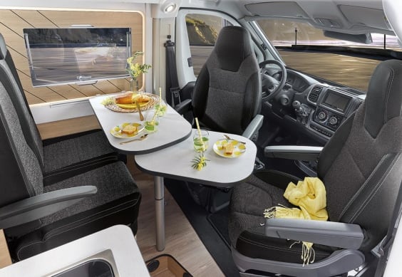 Campérêve MAGELLAN 540 AIR SAPHIR PEUGEOT BOXER 2.2L 140 CV - BVA8 Gris Artense