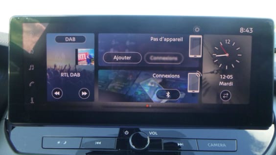 Nissan JUKE Juke HYBRID 143 N-Connecta Gris Argile / Toit Noir