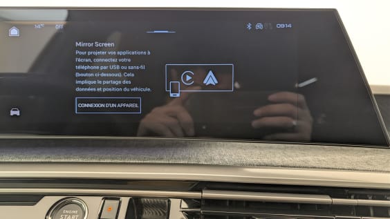 Peugeot 5008 HYBRID 145 CH E-DCS6 ALLURE Blanc Okenite