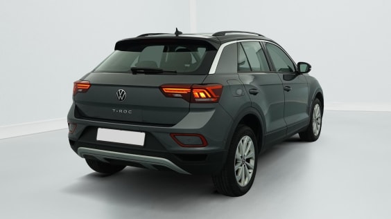 Volkswagen T-roc 1.5 TSI EVO 150 Start/Stop DSG7 Life Business Gris Indium / Toit Noir