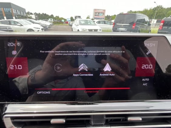 Citroën C5 Aircross 1.2 hybride 145 max boite automatique Bleu Eclipse