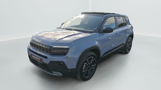 Jeep Avenger 1.2 T3 E-HYBRID 110 BVR SUMMIT Gris Storm + Toit Noir