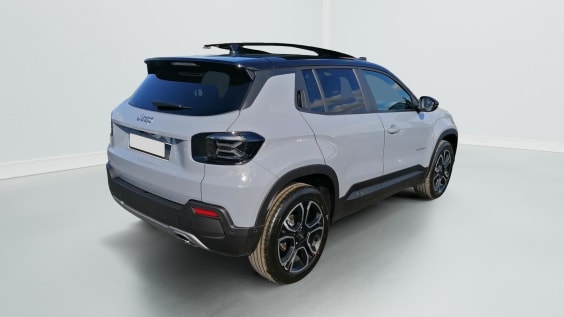 Jeep Avenger 1.2 T3 E-HYBRID 110 BVR SUMMIT Gris Storm + Toit Noir