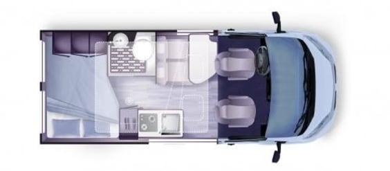 Campérêve MAGELLAN 540 AIR PEUGEOT BOXER 2.2L 140 CV - BVA8 Blanc