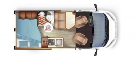 Campérêve MAGELLAN 540 AIR PEUGEOT BOXER 2.2L 140 CV - BVA8 Blanc