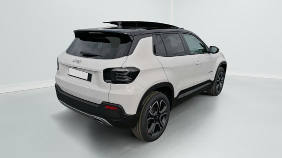Jeep Avenger 1.2 T3 E-HYBRID 110 BVR SUMMIT Blanc + Toit Noir