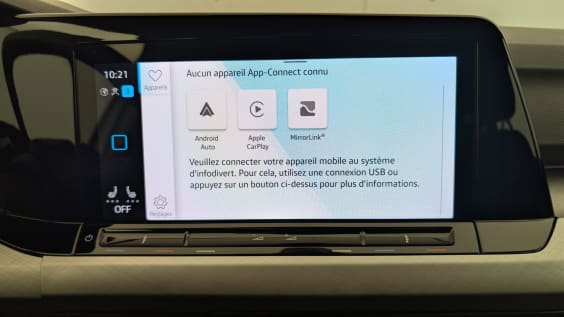 Volkswagen GOLF 8 2.0 TDI SCR 115 BVM6 LIFE Reflet d'Argent