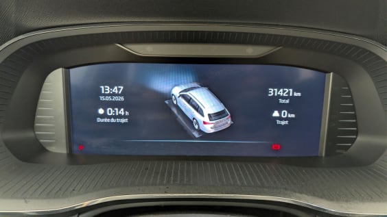 Skoda Octavia Combi 2.0 TDI 150 CH DSG7 BUSINESS Gris Graphite