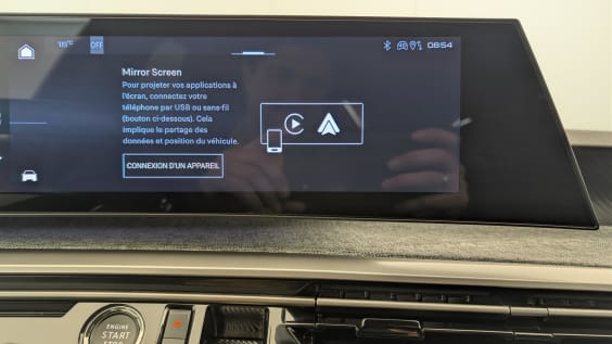 Peugeot 5008 Hybrid 136 e-DCS6 Allure Gris Titane