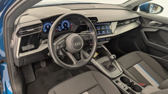 Audi A3 SPORTBACK 30 TFSI 110 Design Bleu Atoll