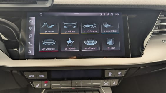 Audi A3 SPORTBACK 30 TFSI 110 Design Bleu Atoll