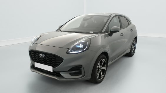 Ford PUMA 1.0 EcoBoost 125 ch mHEV S&S BVM6 ST-Line Gris Solaire