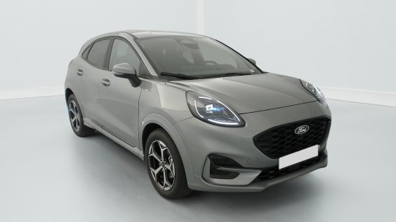 Ford PUMA 1.0 EcoBoost 125 ch mHEV S&S BVM6 ST-Line Gris Solaire