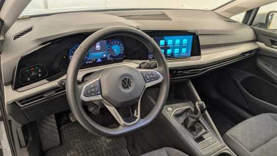 Volkswagen GOLF 8 1.0 TSI OPF 110 BVM6 LIFE Reflet d'Argent