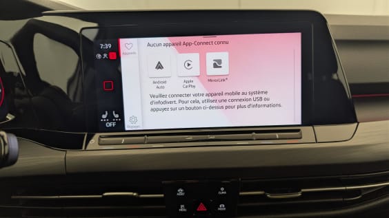Volkswagen GOLF 8 1.4 HYBRIDE RECHARGEABLE OPF 204 DSG STYLE Reflet d'Argent