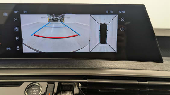Peugeot 5008 HYBRID 145 CH E-DCS6 ALLURE Bleu Obsession