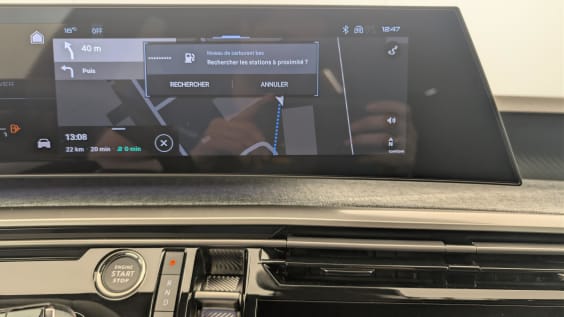 Peugeot 5008 HYBRID 145 CH E-DCS6 ALLURE Bleu Obsession