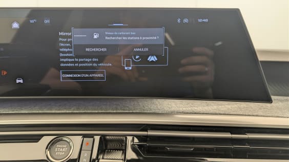 Peugeot 5008 HYBRID 145 CH E-DCS6 ALLURE Bleu Obsession