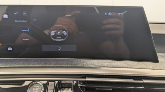 Peugeot 5008 HYBRID 145 CH E-DCS6 ALLURE Bleu Obsession
